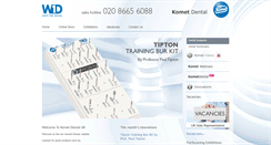 Desktop Screenshot of kometdental.co.uk